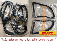 X6 For Nissan Datsun Sunny 120y B210 2 Doors Window Seal Rubber Weatherstrip Set