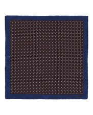 Brioni Mens Patterned Silk Pocket Square
