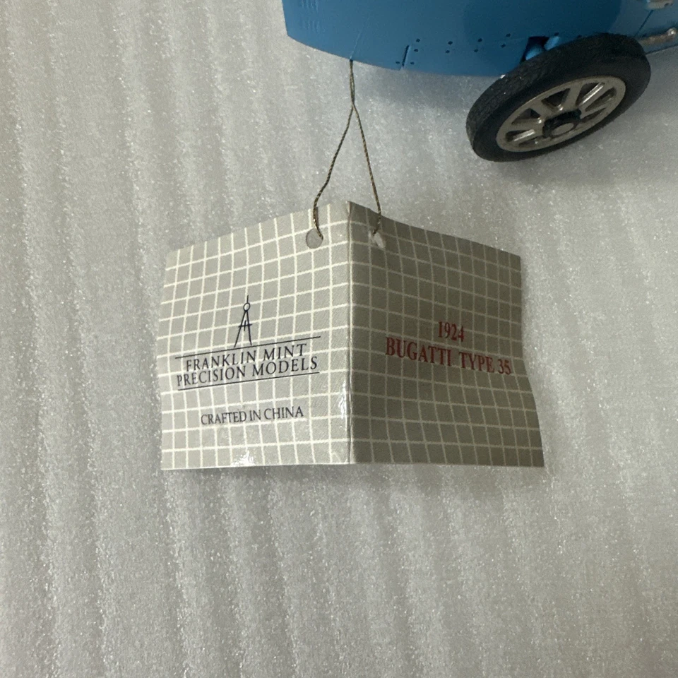 FRANKLIN Mint Precision Models 1924 Bugatti Type 35 Diecast car 1/24 - Image 3 of 4