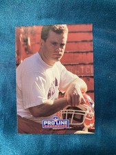 1991 Pro Line Portraits Steve Tasker Rookie #146 Buffalo Bills NFL Football Card. rookie card picture