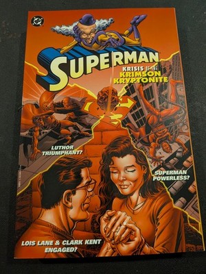 Superman Krisis Of The Krimson Kryptonite DC Comics Paperback Graphic Novel Book