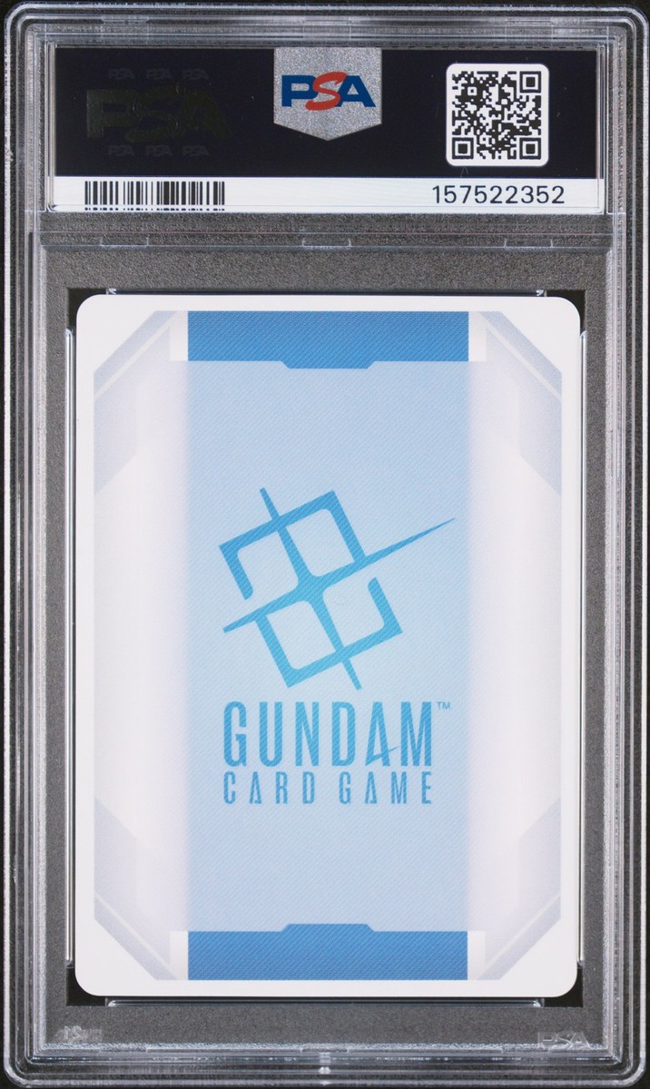 2025 GUNDAM JAPANESE NEWTYPE RISING LEGEND RARE++ #001 GUNDAM PSA