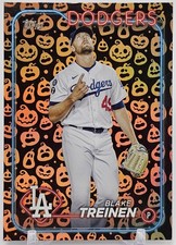 Blake Treinen 2024 Topps Update #US196  Holiday Jack O Lanterns Insert Variation