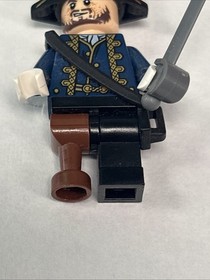 LEGO Pirates of the Caribbean Hector Barbossa Minifigure Pegleg 4192 With Sword