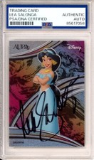2025 KAKAWOW DISNEY AURA PRINCESS JASMINE ALADDIN SIGNED LEA SALONGA PSA DNA COA