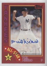 2019 Topps 1984 Baseball All-Stars Red 20/25 Phil Niekro #84AS-PN Auto HOF 12xz