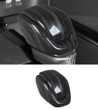 For Toyota Venza 2021-24 Black Wood Grain Console Gear Shift Knob Trim Cover Cap For Toyota Venza 2021-24 Black Wood Grain Console Gear Shift Knob Trim Cover Cap