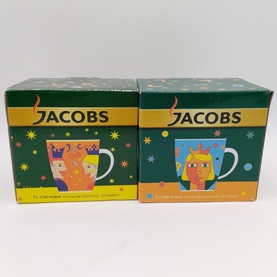 2x Jacobs  Sammeltassen ,, M. Sieger '' 4. + 5. Edition - NEU & OVP
