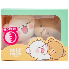 Milk Mocha Bear x Shopville Exclusive: Milk Mocha Hugging Figurine - Fuzzy Flock