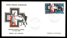 Mayfairstamps Gabon FDC 1968 Red Cross First Day Cover aax_91557