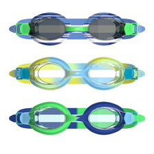 Speedo Kids Swim Goggles 3 Pack Blue Green Anti-Fog UV Protection Swimming New
