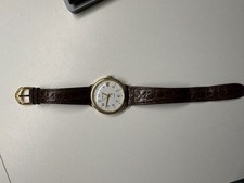 Poljot Herrenuhr Mechanisch Handaufzug – 17 Jewels, Datum, Goldfarben Vintage