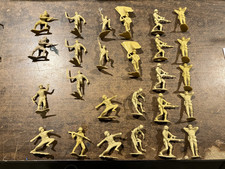 MARX Toys 1/32nd scale recast WWII Japanese Infantry figure lot