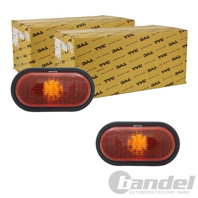 2X TYC BLINKLEUCHTE BLINKER VORNE LINKS+RECHTS passend für NISSAN INTERSTAR KUBI