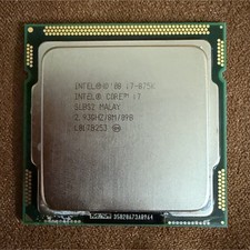 Intel Core i7-875K 2.93GHz 8MB L3 Cache Core i7 1st Gen. LGA1156/Socket H CPU