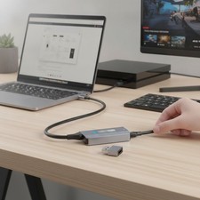 Compact HDMI Capture Card - 4K Input, 1080P Output, Perfect for Content Creators