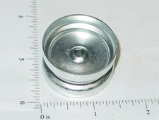 Tonka Bulldozer/Crane 2pc Steel Wheel Replacement Toy Part TKP-145