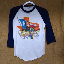 WOW  1984 WILLIE NELSON TOUR TEE  SIZE M
