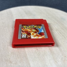 Nintendo Game Boy - Pokemon Red Version - Cartridge Only, New Battery - Refurbis