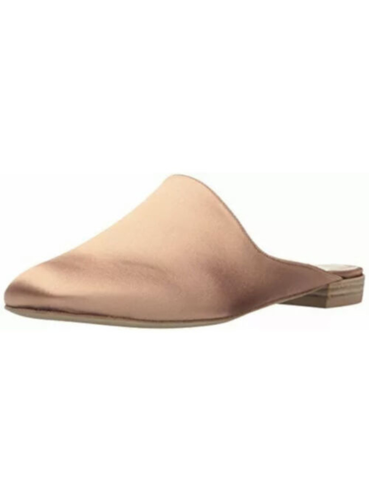 STUART WEITZMAN Женские бежевые кожаные шлепанцы на блочном каблуке без шнуровки STUART WEITZMAN размер 6 м 17690₽