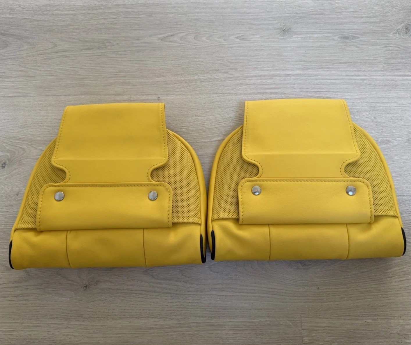 OEM Rolls Royce Cullinan Ghost Phantom Head Rest Cushion Set Pillows Yellow 