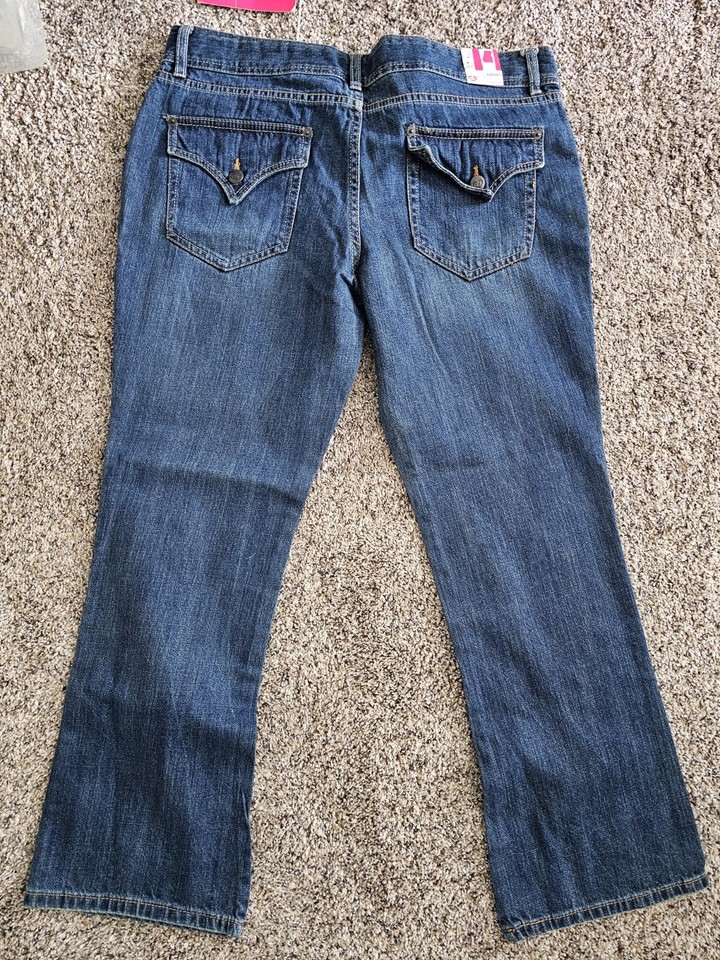 Jean Boyfriend Baggy Basique Taille Basse Délavé Bleu Clair | Denim
