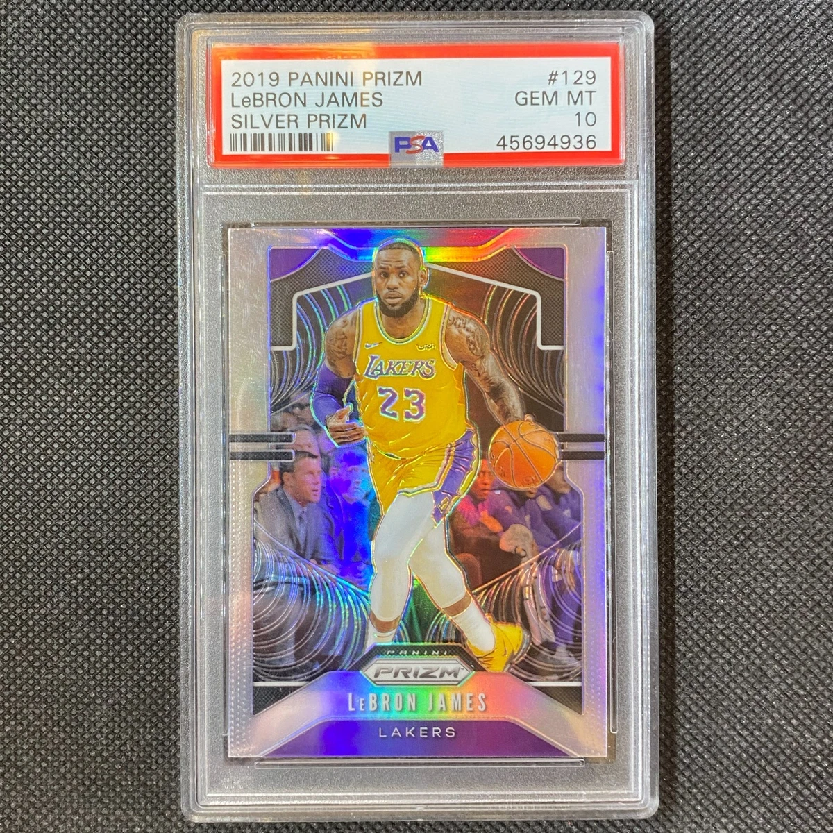 LeBron James Basketball Trading Cards 2019-20 Panini Prizm Set