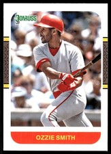 Ozzie Smith 2021 Donruss #231 Cardinals MLB READ FREE SHIPPING AutographDen