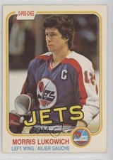 1981-82 O-Pee-Chee Morris Lukowich #370 0m8e