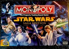 Monopoly Star Wars Saga Edition Board Game By Hasbro 2005 Brand New & Complete