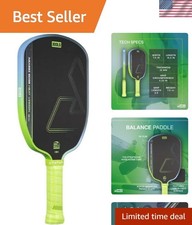 Agassi Heat Vision 16mm Pickleball Paddle - New Shape w/Extended Sweet Spot -...