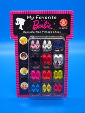 MY FAVORITE BARBIE REPRODUCTION VINTAGE SHOES - NEW IN PACKAGE 2009 NRFB