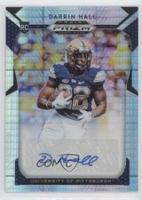 2019 Panini Prizm Draft Picks Hyper 30/75 Darrin Hall #238 Auto wd9