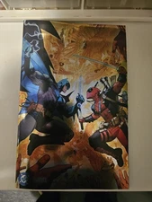 DC Marvel Batman Deadpool #1 (One Shot) Cover T Dan Mora Foil Variant NM