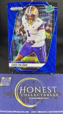 Jonah Coleman /299 (RC, SP) - 2025 Panini Prizm Blue Wave Prizm #169
