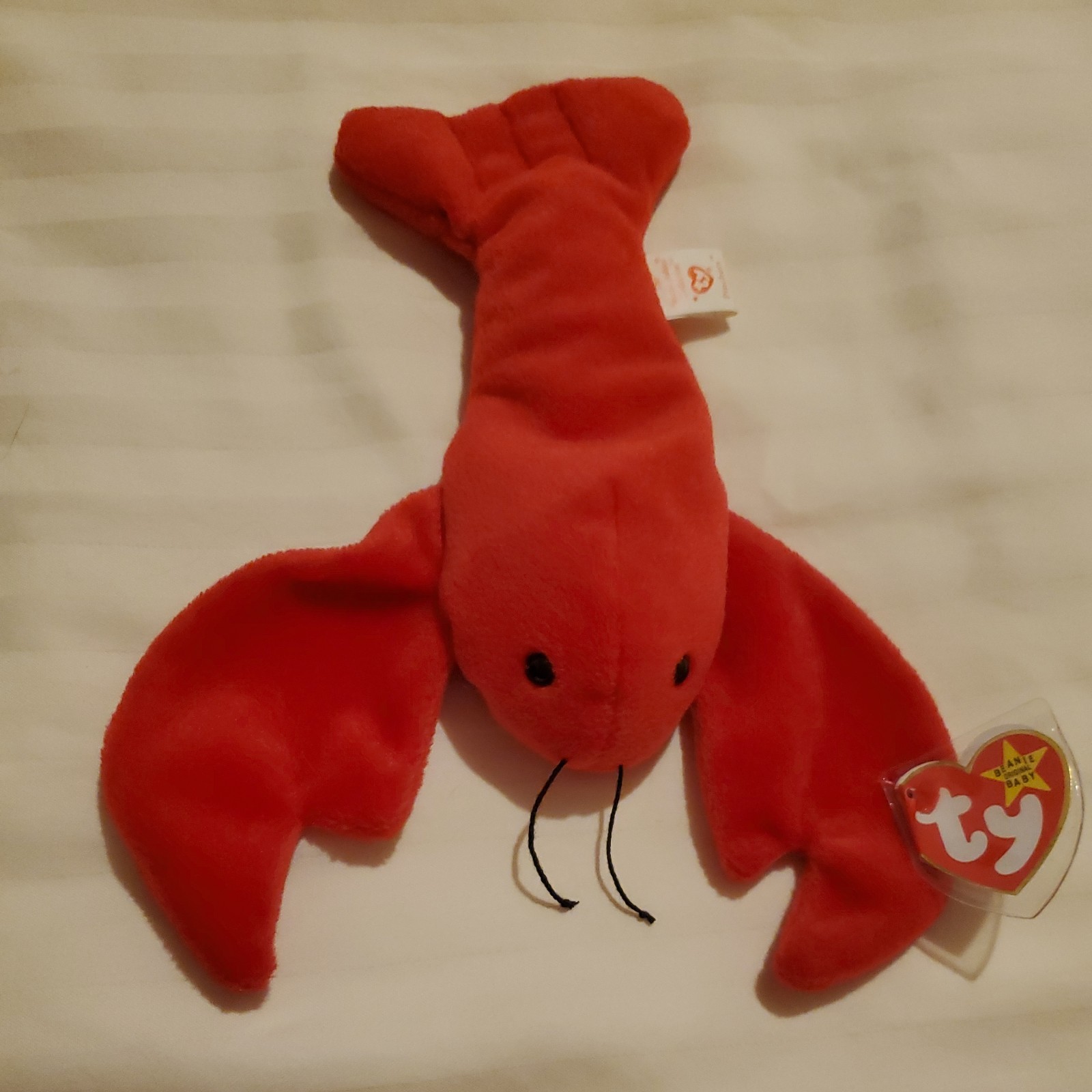 Ty Beanie Baby Pinchers - MWMT (Lobster 1993)