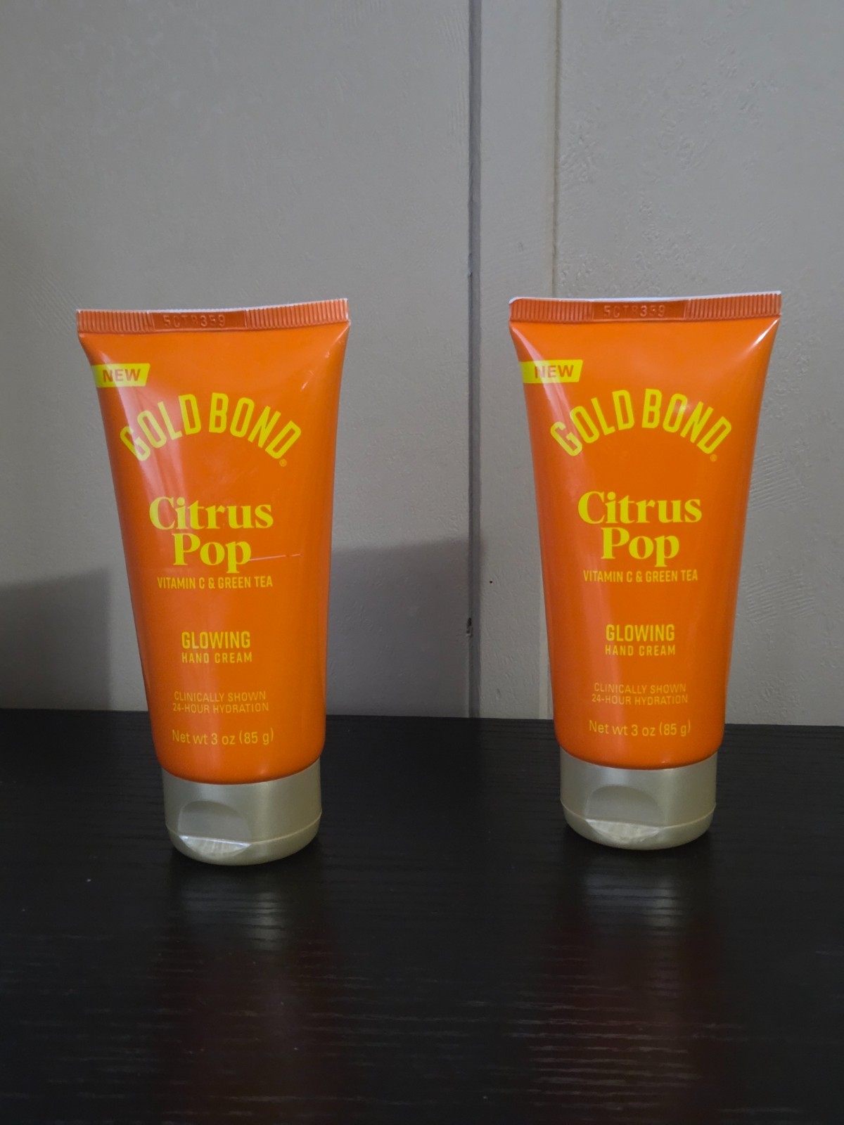 Gold Bond Vibrant Citrus Pop Glowing Hand Cream 3oz (2 Pack)