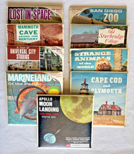 Vintage View-Master Reels Lot of 9 Assorted Packets