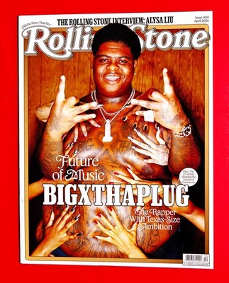 Rolling Stone Magazine  April 2026 Bigxthaplug