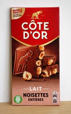 NEU 2 x Cote d'or Milchschokolade & Haselnuss Riegel - 360g Belgische Bouchee Geschenk