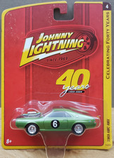 Johnny Lightning 1969 Amc Amx Celebrating 40 Years Diecast 164 Green