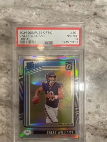 2024 Panini Donruss Rated Rookie Caleb Williams Holo