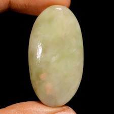 45 Ct Natural Aventurine Oval Cabochon Loose Gemstone For Jewelry 40X21X6 mm