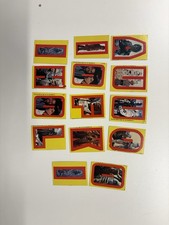VINTAGE 1980 Topps Star Wars ESB STICKER x 14 CARD LOT - Yellow