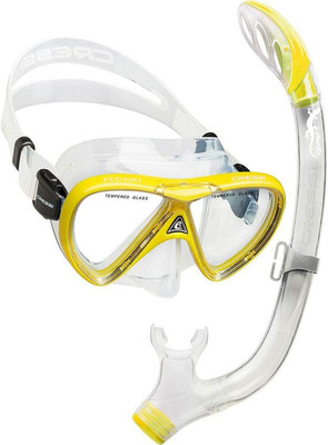 Snorkeling Silicone Set (Mask & Snorkel) for Kids Ages 5 to 15 Years Old - Pegas