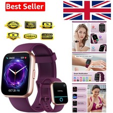 Smart Watches for Women - Purple, 1.8" HD AMOLED Display, Heart Rate & SpO2 M...