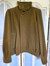 Burberrys Vintage Mens Wool Bomber L, Some Flaws See Pics  Read Full Post