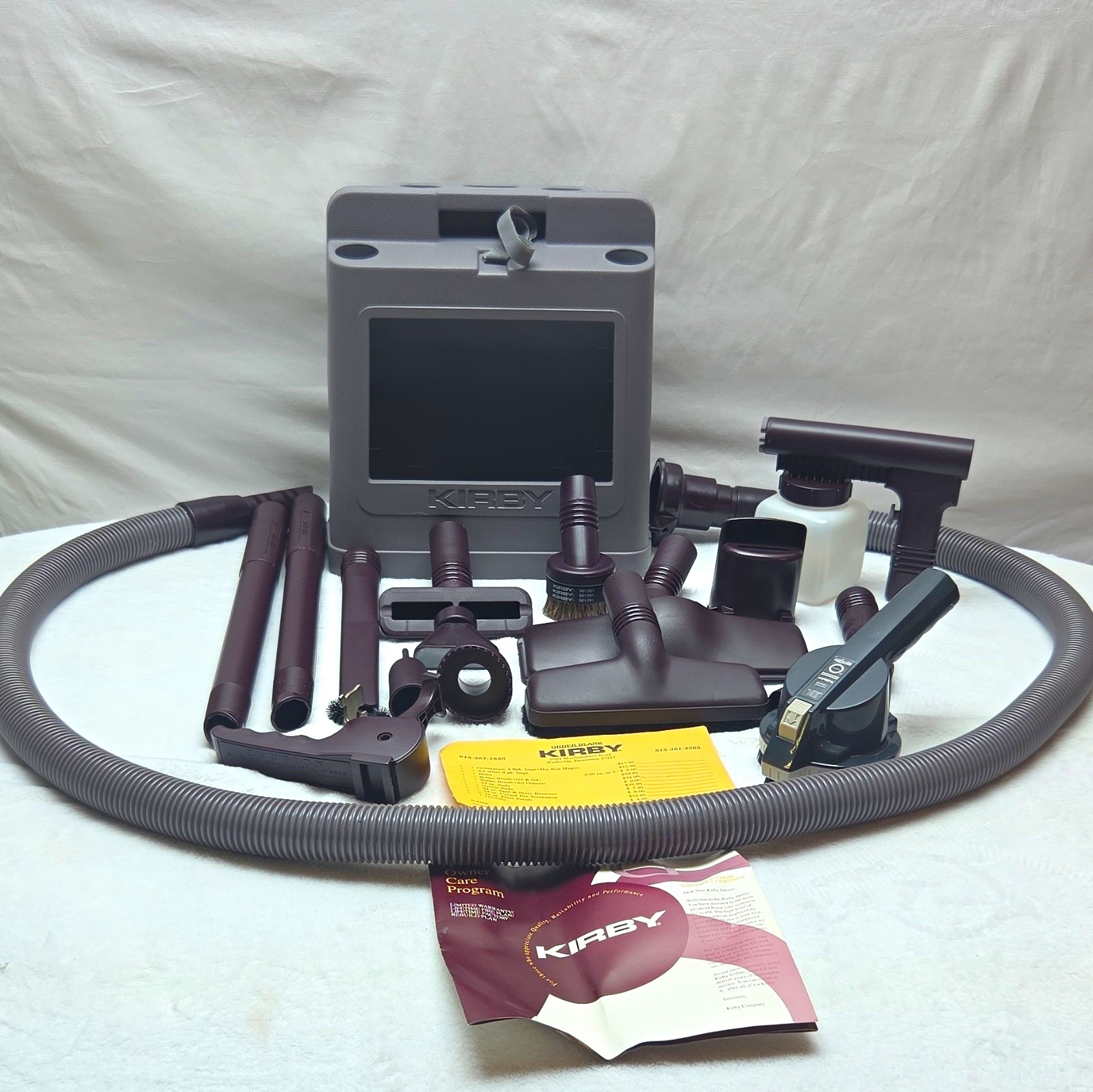 Kirby G4 Vacuum Accessory Kit 1.25in Hose Wand Crevice Upholstery Dusting