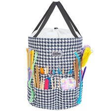 Crochet Storage Bag Yarn Organizer for Crochet Accessories and Supplies Yarn Bag