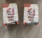 Pokemon TCG Scarlet & Violet 151 Booster Bundle Sealed New (6 packs) x 2 